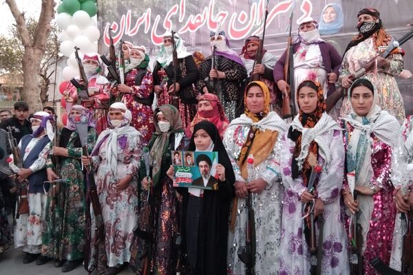 اجتماع و رزمایش بزرگ 2000 نفری دختران جانفدای اهر