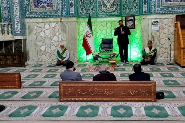 مراسم چهلم شهادت سید مقاومت و سردار نیلفروشان در شهرستان ورامین