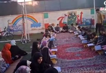 مراسم محفل انس با قرآن کریم در شهرستان گرمسار 