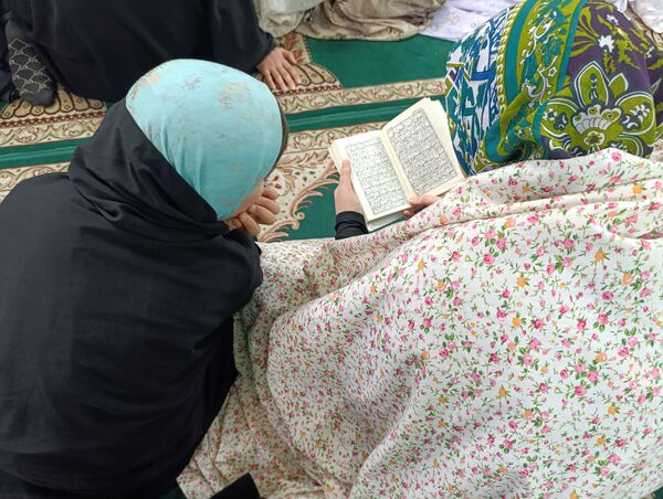 اعتکاف دانش‌آموزی در شهرستان سملقان 