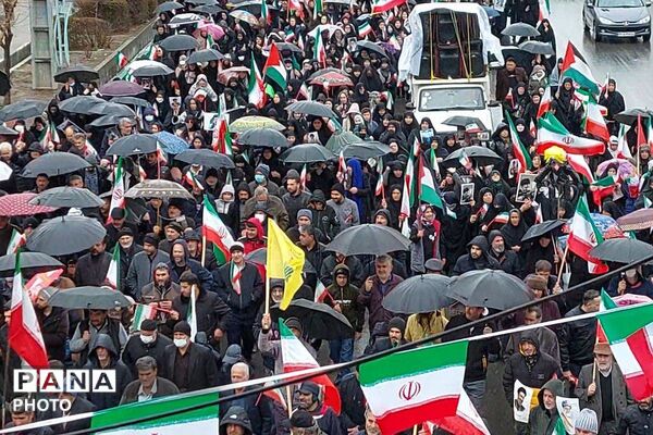 حضور پرشور مردم شهرستان پردیس در راهپیمایی روز قدس