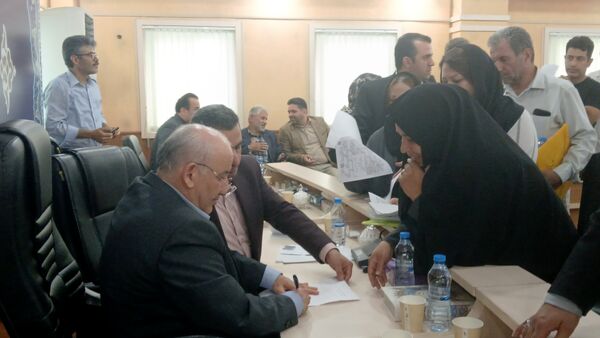 ملاقات مردمی استاندار مازندران با شهروندان محمودآباد