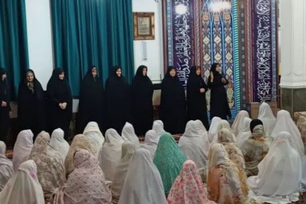  نوجوانان در اعتکاف مسجد امام حسین تهران