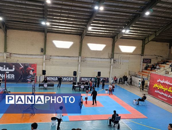 برگزاری مسابقات نینجا رنجر، در شهرستان فارسان 