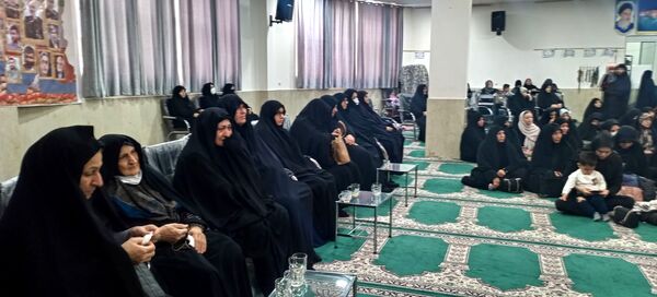 مراسم شهادت حضرت ام البنین در مسجد حضرت محمد (ص) برگزار شد