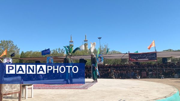 مراسم تعزیه‌خوانی شهادت امام رضا(ع) شهرستان میان جلگه نیشابور 