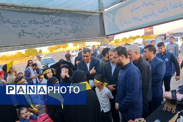 بازدید قائم مقام سازمان دانش‌آموزی کشور از مواکب استان کرمانشاه 