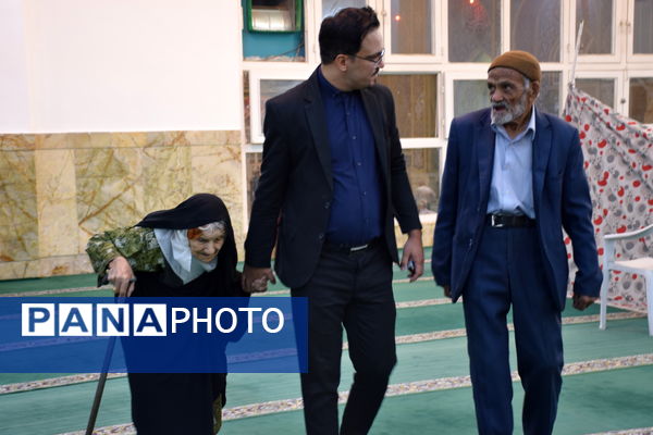 حضور پرشور حماسه سازان نهم دی در چهاردهمین دوره انتخابات ریاست جمهوری 