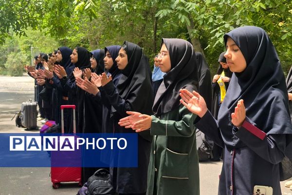 حال و هوای روز اول دوازدهمین پیش اردوی ملی دختران شهرستان های استان تهران