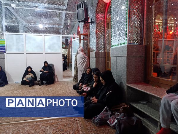 برگزاری مراسم عزاداری شب عاشورا در تکیه ابوالفضلی نیشابور 