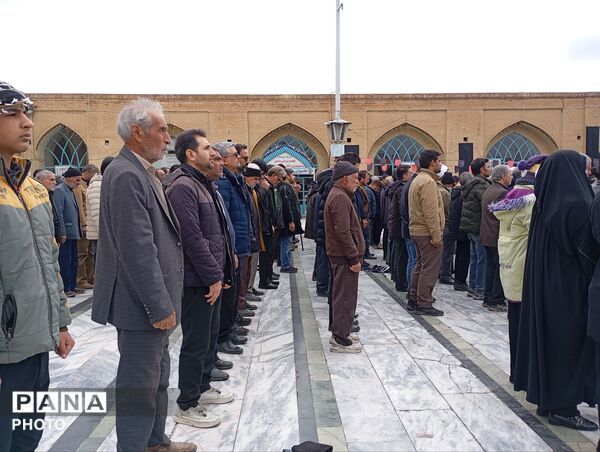 تشیع و وداع با 5شهید شهرستان نیشابور