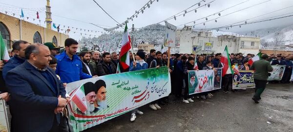 خروش انقلابی مردم شهرستان خداآفرین 