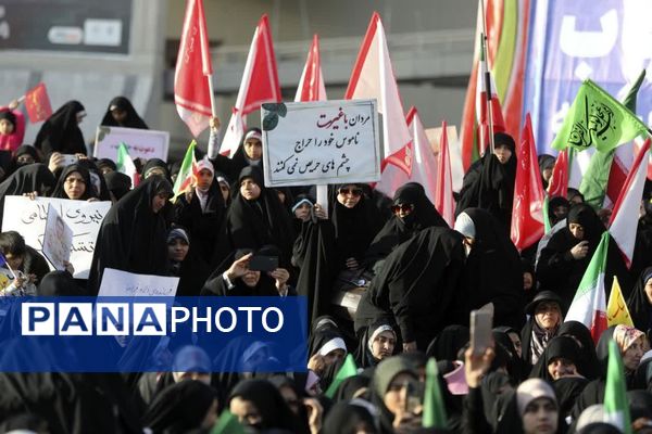 حمایت مردم مشهد از طرح حجاب و عفاف «نور»