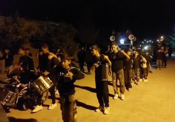 هیئت دانش آموزی در روستای بلقان آباد