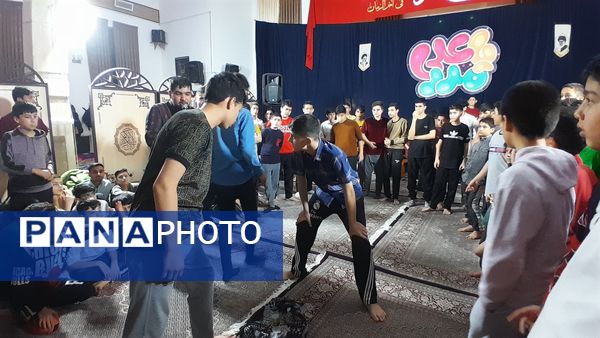 برگزاری جنگ شادی در اعتکاف سه روز در بهشت