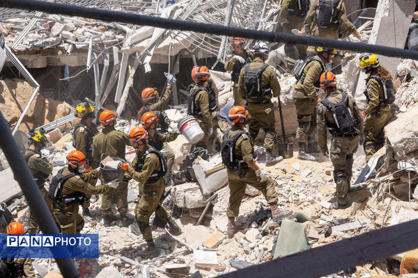 ویرانه‌های اسرائیل پس از حملات ایران