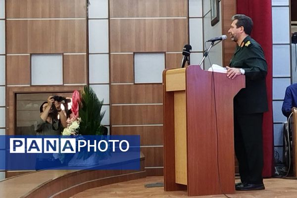 مراسم تکریم و معارفه فرمانده سپاه ناحیه مقاومت بسیج حضرت عبدالعظیم (ع) شهرستان ری