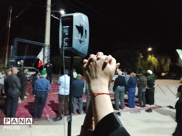 سوگاری  رهبر شهید و ایام ماه محرم به همراه اجتماعات شبانه در حسینیه شهدای شهر بار