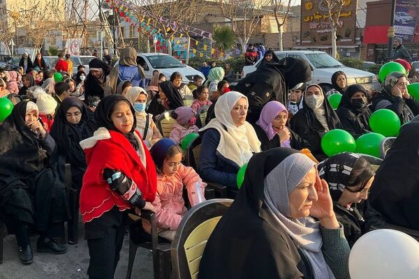 جشن بزرگ میلاد مولود کعبه در شهر قیامدشت ری یک