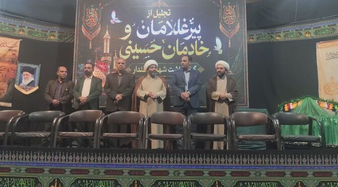 همایش پیرغلامان و رؤسای هیئات مذهبی شهرستان جرقویه