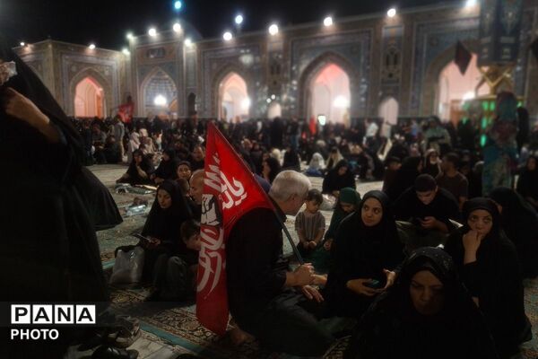 حرم مطهر رضوی میزبان مراسم چهلم آقای شهید ایران