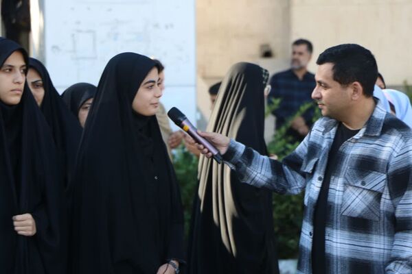 خروش دانش‌آموزان گرگانی در روز حماسه و بصیرت