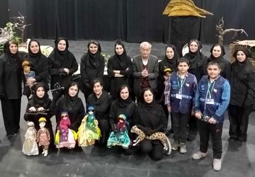 نمایش عروسکی «آن شب مهتاب» در تماشاخانه استاد لایق روی صحنه رفت