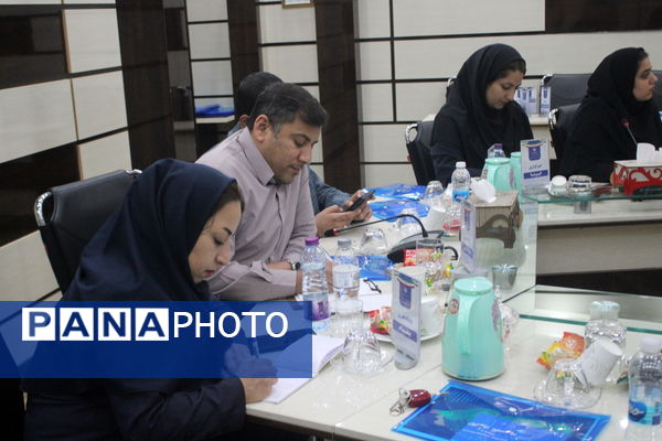 نشست خبری مدیرکل آموزش و پرورش استان بوشهر 