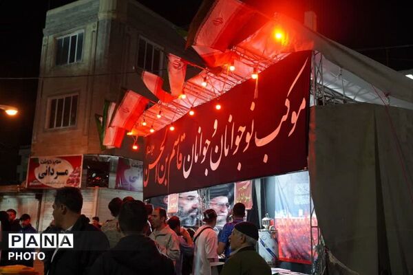 حضور مردم و مسئولین در تجمعات شبانه صفادشت