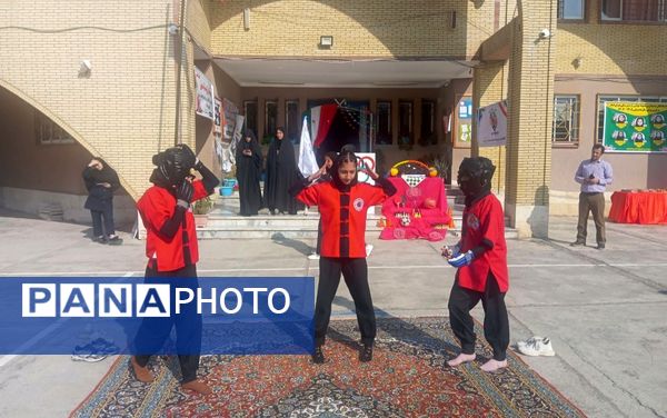 افتتاح المپیاد ورزشی در دبیرستان یاران امام تیرتاش 