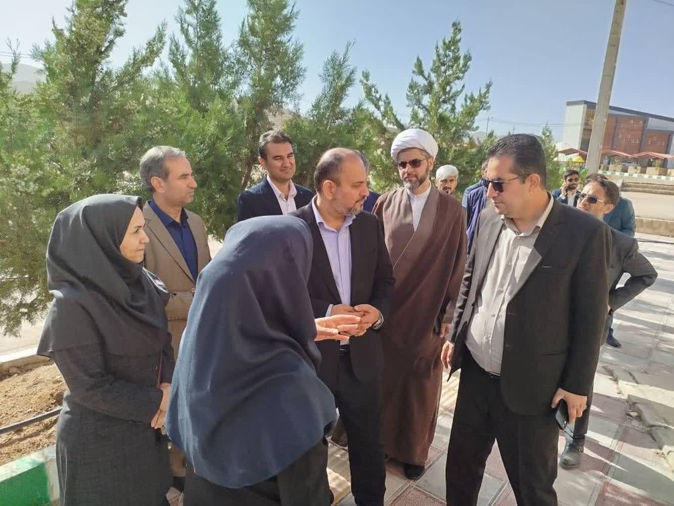 بازدید معاون پرورشی و فرهنگی وزیر آموزش‌و‌پرورش از اردوگاه دانش‌آموزی شهید‌چمران در خراسان شمالی