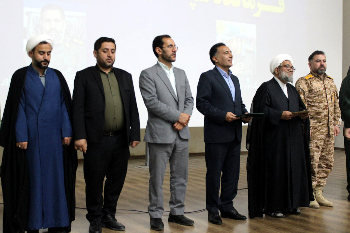 آیین تکریم و معارفه فرمانده سپاه سملقان؛ تجدید پیمان خدمت 