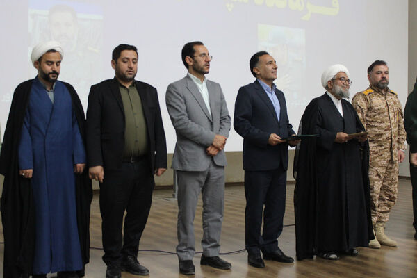 آیین تکریم و معارفه فرمانده سپاه سملقان؛ تجدید پیمان خدمت 