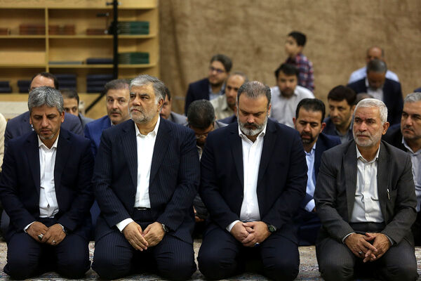 آیین خطبه خوانی خادمان حرم حضرت معصومه(س) به مناسبت روز قم