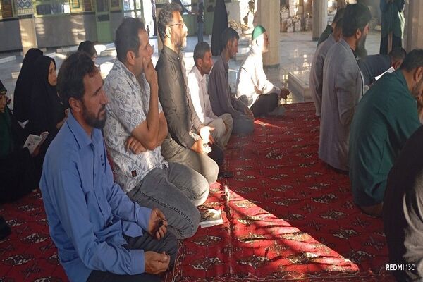 مراسم بزرگداشت و گرامیداشت یاد و خاطره دو تن از شهدای شهر بار نیشابور