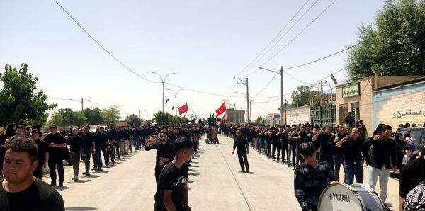 تاسوعای حسینی در شهر تیتکانلو 