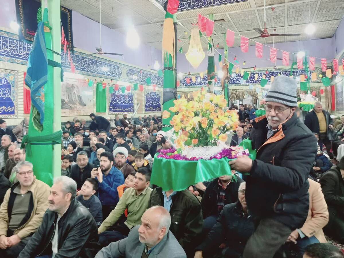 حضور مردم شیعه و سنی تربت‌ جام در جشن ولادت امام حسین (ع)
