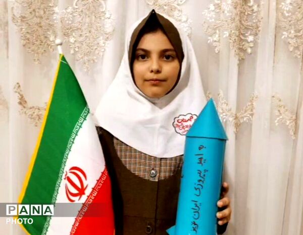 موشک‌های مقاومت  در دست دختران لالجین