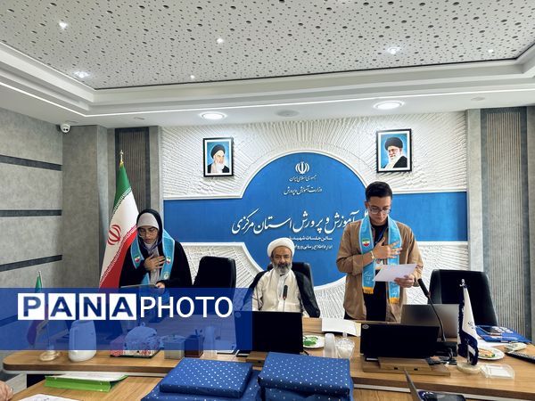 افتتاحیه دوازدهمین دوره مجلس دانش‌آموزی در استان مرکزی