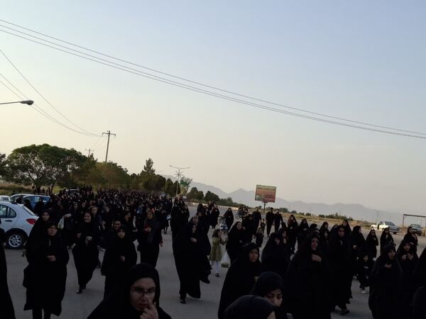 پیاده‌روی اربعین حسینی در جاجرم