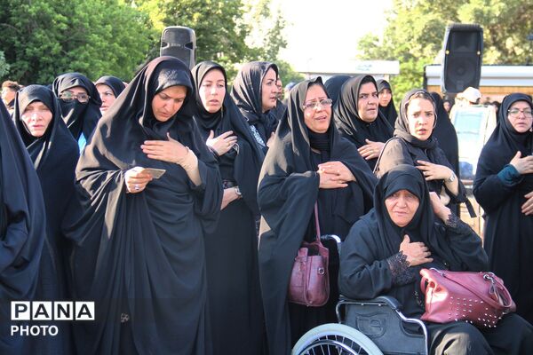 تجمع پرچمداران حسینی همدان در ماه محرم
