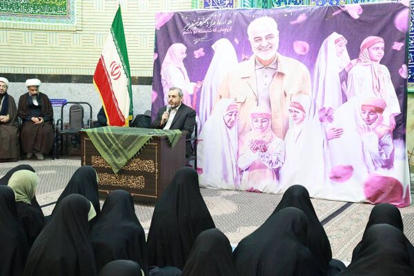 مراسم اعتکاف در مسجد ابوذر منطقه ۱۴ تهران 