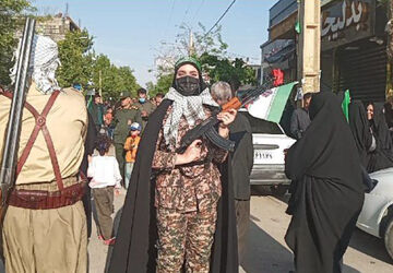 رزمایش سراسری «جان‌فدا برای ایرانِ امام‌رضایی» در کوهدشت