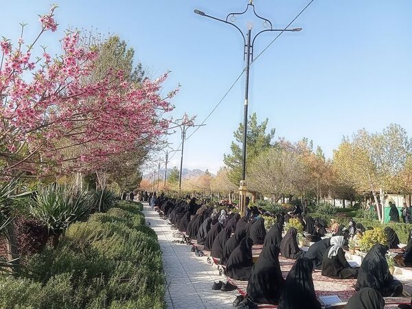 اختتامیه محافل قرآنی در آخرین روز از ماه مبارک رمضان در کاشمر
