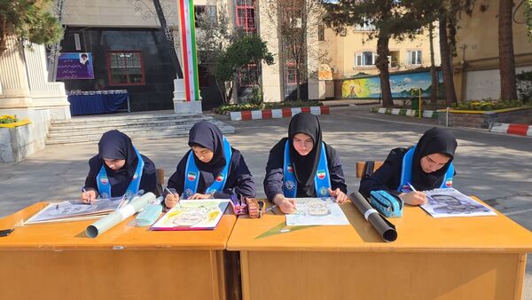 آیین نواختن زنگ پدافند غیرعامل در ناحیه شش مشهد