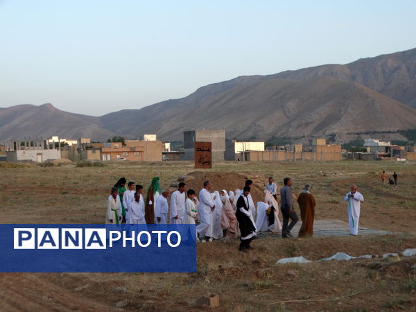 بازسازی صحنه عیدغدیر در شهر گهرو