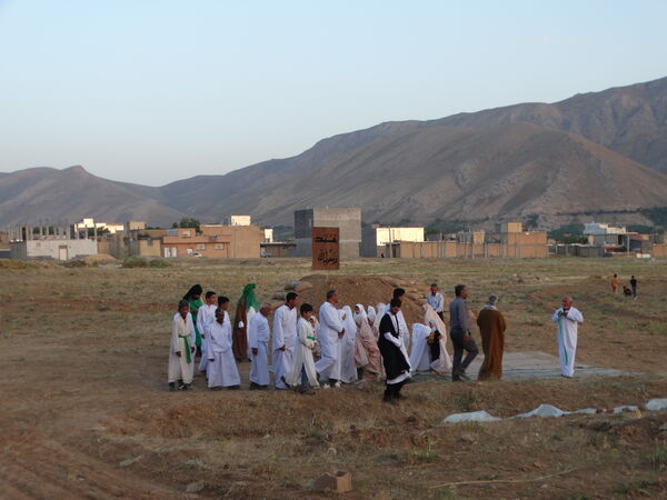 بازسازی صحنه عیدغدیر در شهر گهرو