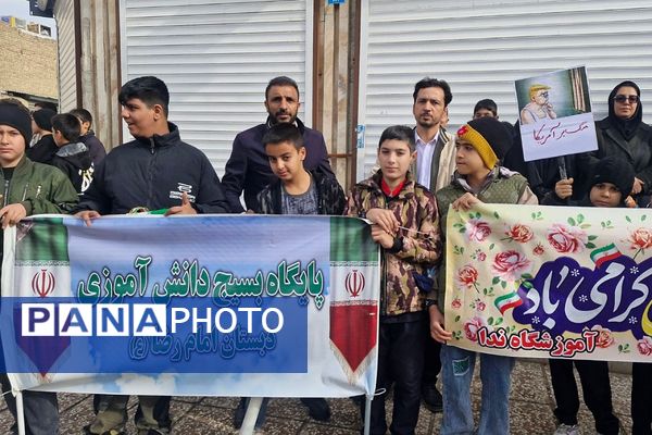 ۲۲ بهمن در فشافویه؛ تجلی شور انقلابی در میان نسل آینده‌ساز