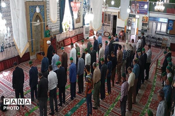 نماز عبادی سیاسی جمعه؛ گامی در راستای تقویت همدلی درشهر  بار نیشابور