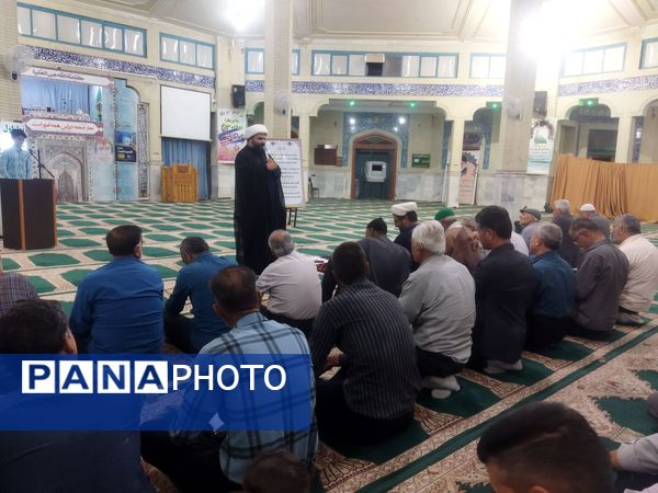 حضور نماینده مردم ترشیز در مجلس شورای اسلامی در مسجد جامع بردسکن